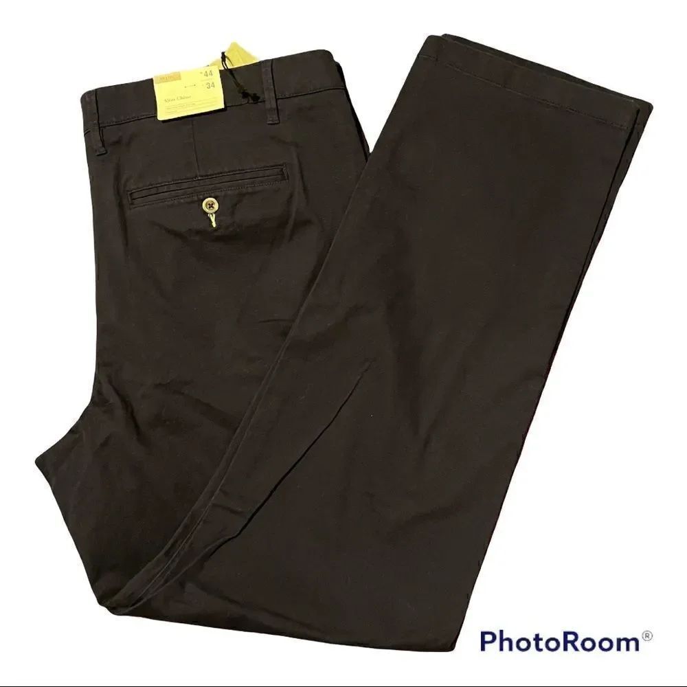 NWT Goodfellow & Co navy blue slim chinos